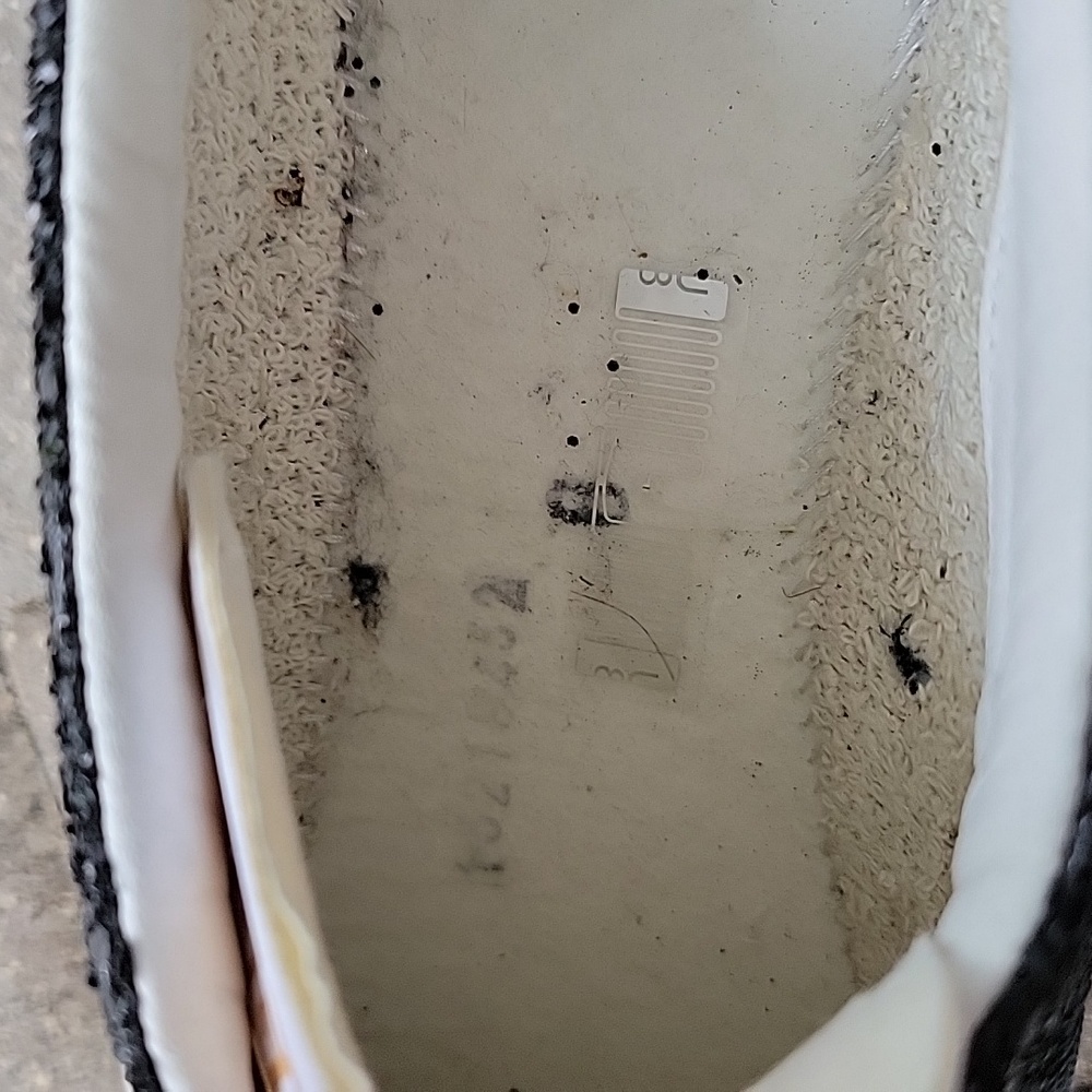 Golden Goose Yeah Glitter Sneakers with White Star Sz 38 Authenticated - Picture 10 of 13